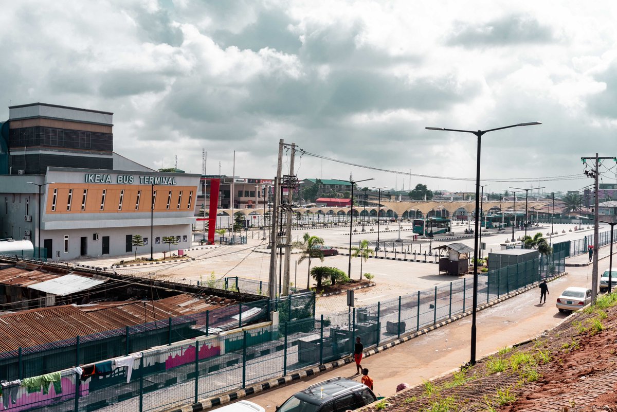 The huge BRT buses in Lagos make the city stand out among others. Our monopoly tour takes us to a BRT Terminal at Ikeja.