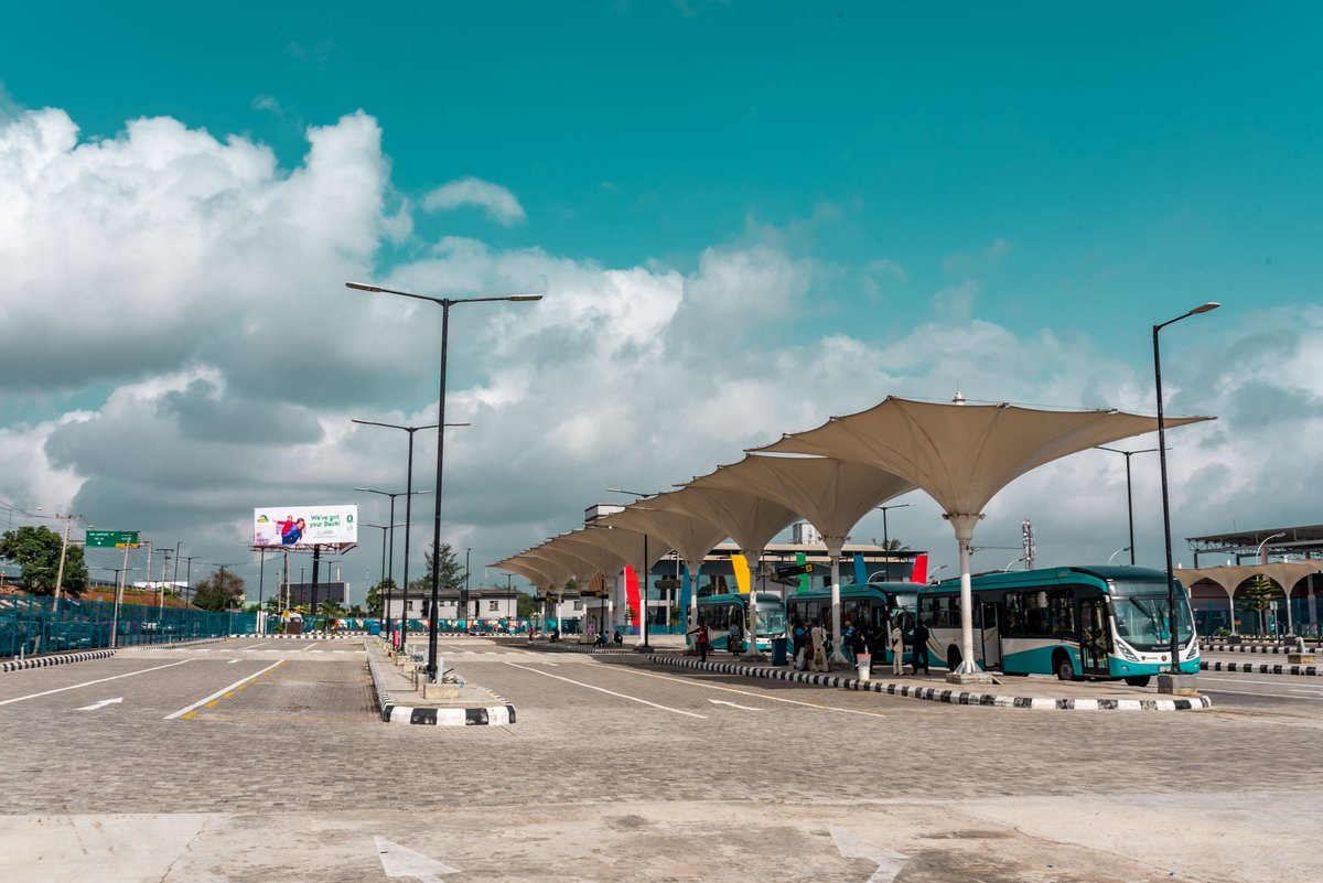 The huge BRT buses in Lagos make the city stand out among others. Our monopoly tour takes us to a BRT Terminal at Ikeja.