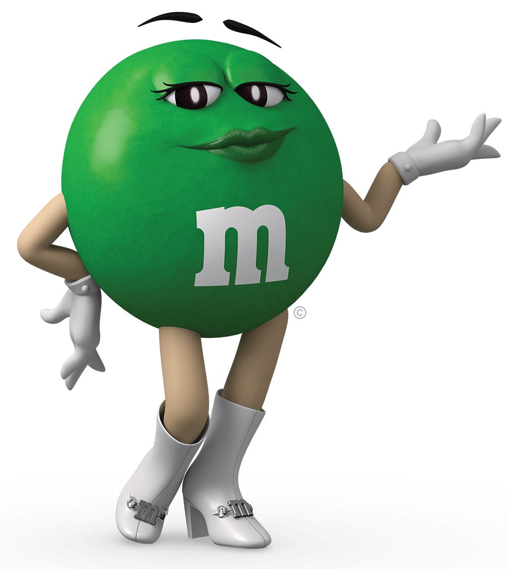 yuto as green m&m- BADDIE AS THEY SHOULD BE- literally so cool- but super sweet on the inside- has the Mystery Woman skills that will leave u ASTOUNDED- everyone loves them