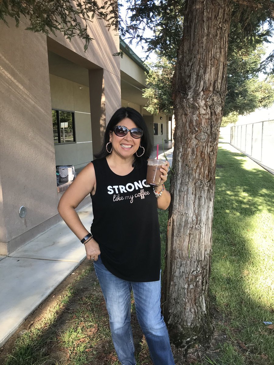 Day 3 of Back to School Training called for some serious caffeine, courtesy of our amazing PTC! #teachersrunoncoffee #BTS2020 #plunderjewelry