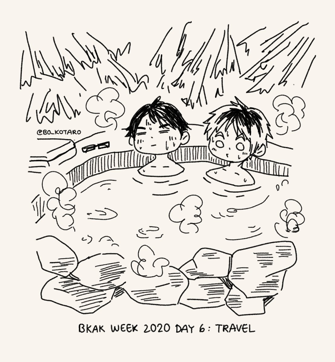 #BOKUAKAWEEK DAY 6 ONSEN ONSEN ONSEN ONSEN!!!!! 