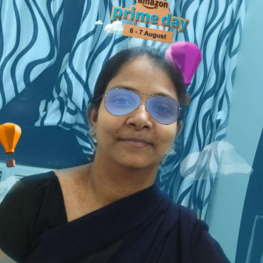 MeghnaJ46032597's tweet photo. @amazonIN Here's my primeday filter
#AmazonPrimeDayFilter #DiscoverJoy #AmazonPrimeDay @amazonIN https://t.co/r1JxeR5Prp