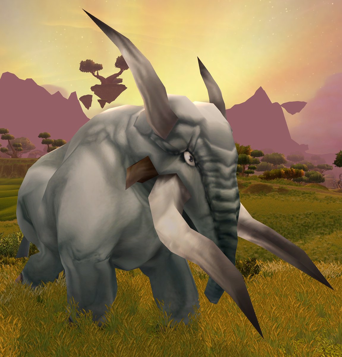 Mammoth is a new Hunter Pet family in Shadowlands, which includes Elekk  tames and Ironcrusher from Beastlord Darmac! https://t.co/OLPWySsDPG, image size:1151x1200