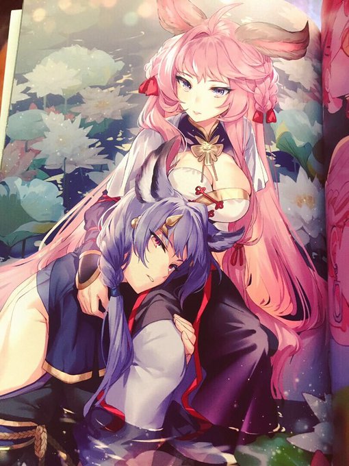 😭🙏本届きました〜!!!印刷とても綺麗!✨✨素敵企画にお誘いいただきありがとうございました!!!@GranblueAtelier 