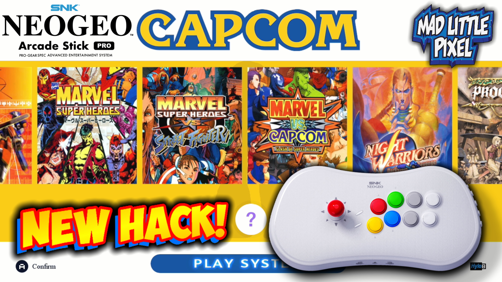 Mad 🥒 on Twitter: "New version Hylostick hack for the Neo Geo Arcade Stick  Pro! We got CPSI, II &amp; III plus a ton more Arcade classics! Check it  out~ https://t.co/yyi7AHmbsR https://t.co/CBmqTsaLZy" /
