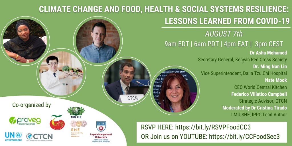 tirado_cristina's tweet image. Join #solutionspace to discuss #climatechange @FoodSystems #climate #healthsystems #resilience with @AshaMohammed_ @UNFCCC_CTCN @WCKitchen @Ming_Lin @ProVeg_Int @TzuChiUSA @MumbaMusondam @andersen_inger @PushpamK @cmfrick @mremae @UNSCN @4SD_info @FoodDialogues