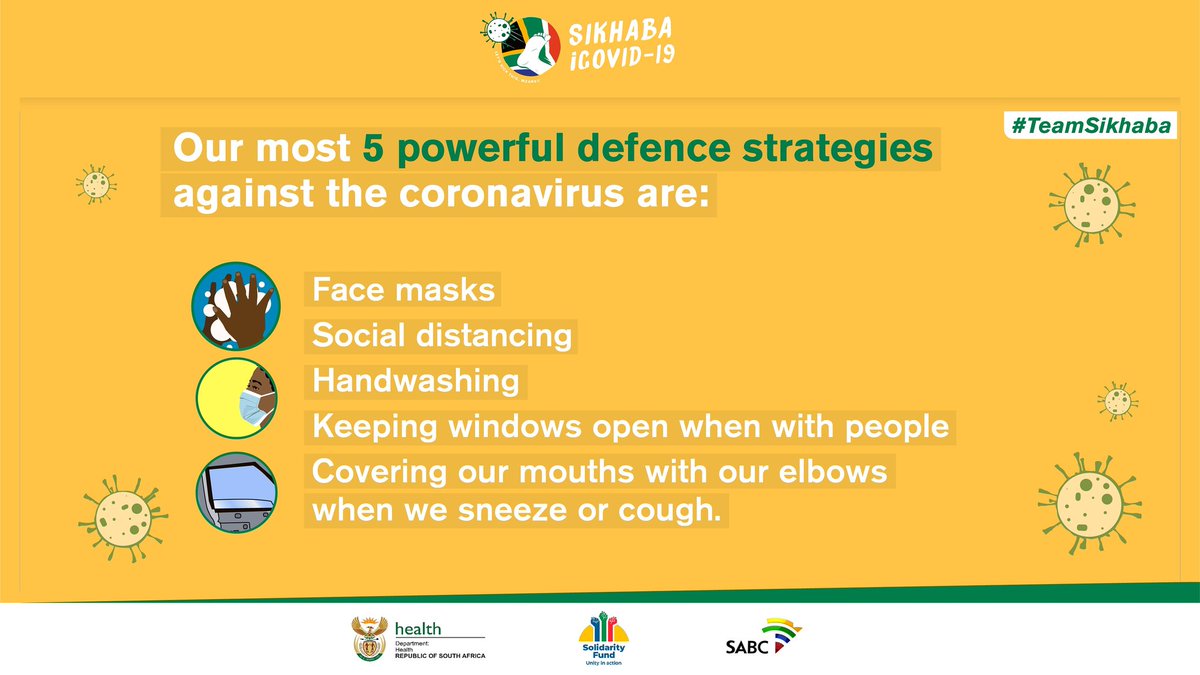 Remember to practice the 5 powerful defence strategies.
#TakeCare #StaySafe