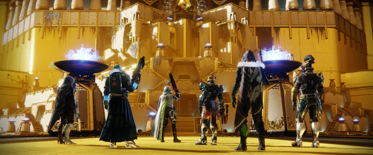 Finally got our #destinythegame raid group together. With the combined might of <a href="/MattCGivens/">Matthew Givens</a>  <a href="/LanceWusky/">Lance</a> <a href="/CyrAshsurg/">Cyber Fennec doing Cyber Fennec things</a> <a href="/FoxTurt/">Turt</a> <a href="/jikerdor/">Jik The Real Estate Drolf 🇨🇦</a> ,we have bested the Leviathan!!