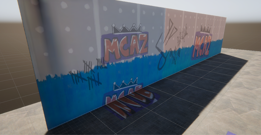 MCarrollz's tweet photo. Learning how to use decals and the HDRP in unity, I have been looking forward to this, decal storytelling is my jam :P #IndieGameDev #GameDev #IndieDev #MelbGameDev #AussieGameDev #Unity3D https://t.co/KYDemhvrAd