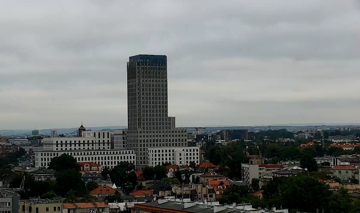 krakow_pl's tweet photo. "Chmury wiszą nad miastem..." Dzień dobry! Udanego czwartku🙂
@MeteoprognozaPL #UnityCenter #UnityTower #Wawel https://t.co/50vq1k6Btj