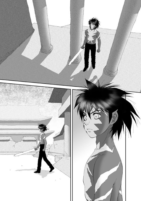 オイラの単行本「かごめかごめ」から
台詞フキダシ擬音無し絵その,56
ほとんどのページに悪あがき修正をしています

ここまで来たら完全にホラーじゃなくてファンタジーだなぁ(^^;;
母も五体揃って良かったね…浮いてるけどw 