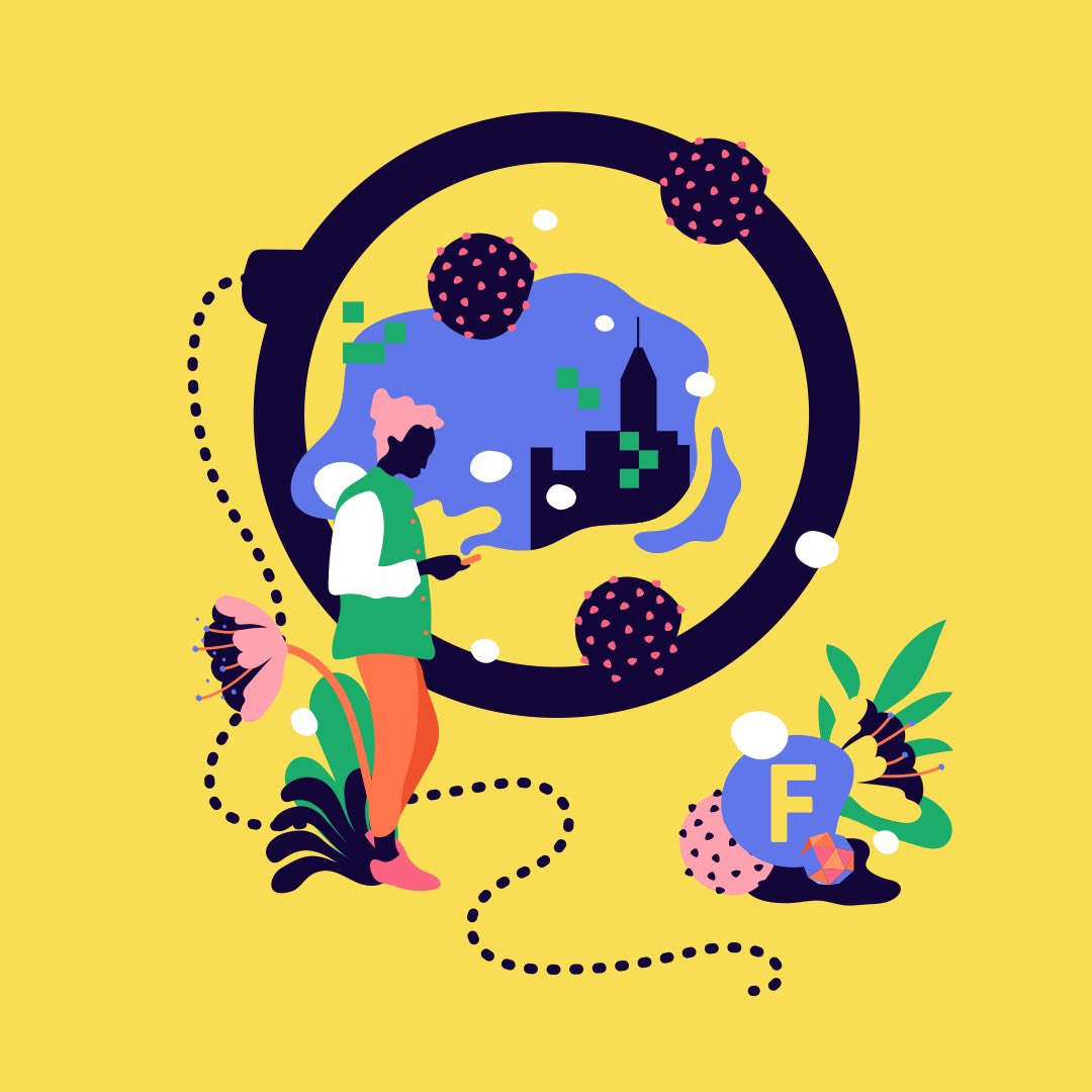 Findings_art's tweet photo. Our #AR app will both allow for in person visitors to have a deeper experience, seeing 3D animations and additional context on the science and story behind the art. It also allows those who cannot visit in person to bring the art into their classrooms and homes, w/ just a phone. https://t.co/WIVYKGf7tY