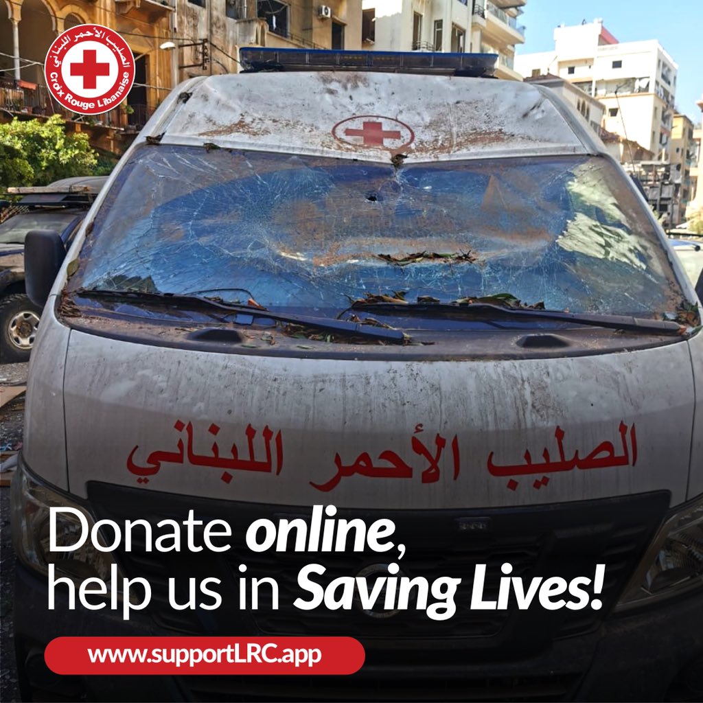 Lebanese Red Cross tweet media