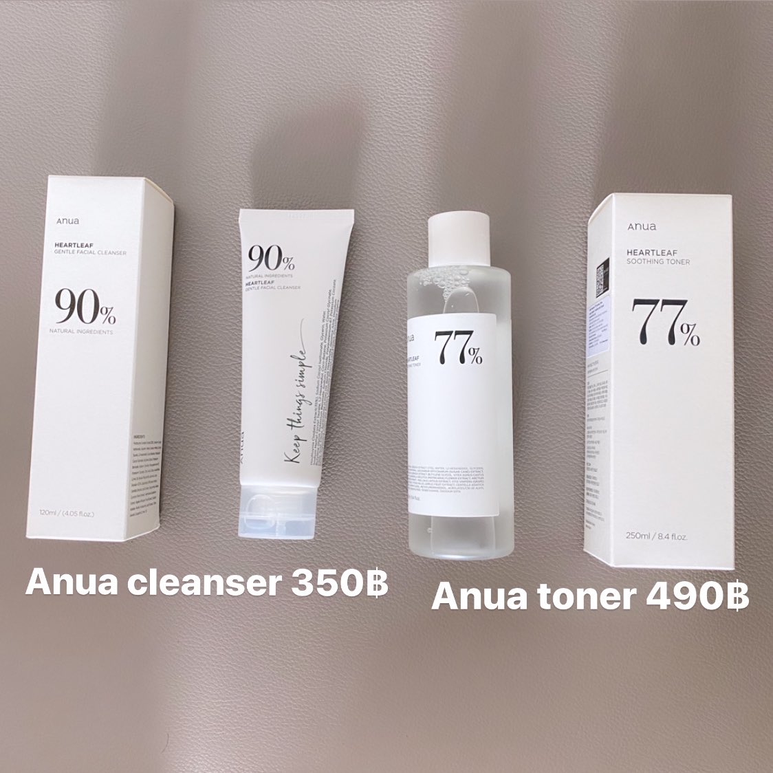 shopevtyw's tweet photo. ☄️🍋 พร้อมส่ง 🍋☄️

💙Anua Heartleaf Gentle Facial Cleanser 120 ml  ✨350฿

💙 Anua Heartleaf 77% Soothing Toner 250 ml  ✨490฿

🚚 ค่าส่งโฟม 35฿ โฟม+โทนเนอร์ 50฿ 

#โทนเนอร์พี่จุน #Anua #Anuatoner #โทนเนอร์ที่พี่จุนแนะนํา  #Anuacleaner #ตลาดนัดEXO #ซูโฮ https://t.co/L1rVwVfg25