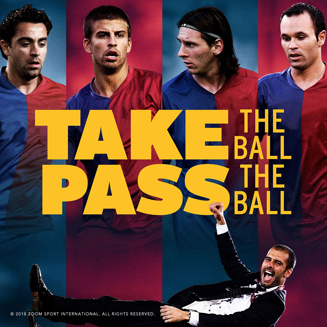 RakutenSports's tweet photo. Time is up⏱️... The #DocumentaryOfTheWeek is "Take the ball, pass the ball".

If you haven't watched it yet, check it out on @RakutenTV here: https://t.co/GTjaY3yEJR

What do you think about this documentary🤔💭? Leave us a comment!  

#QuizTime #SportsDocumentary #GoodWatch https://t.co/CfPR5vlSzS