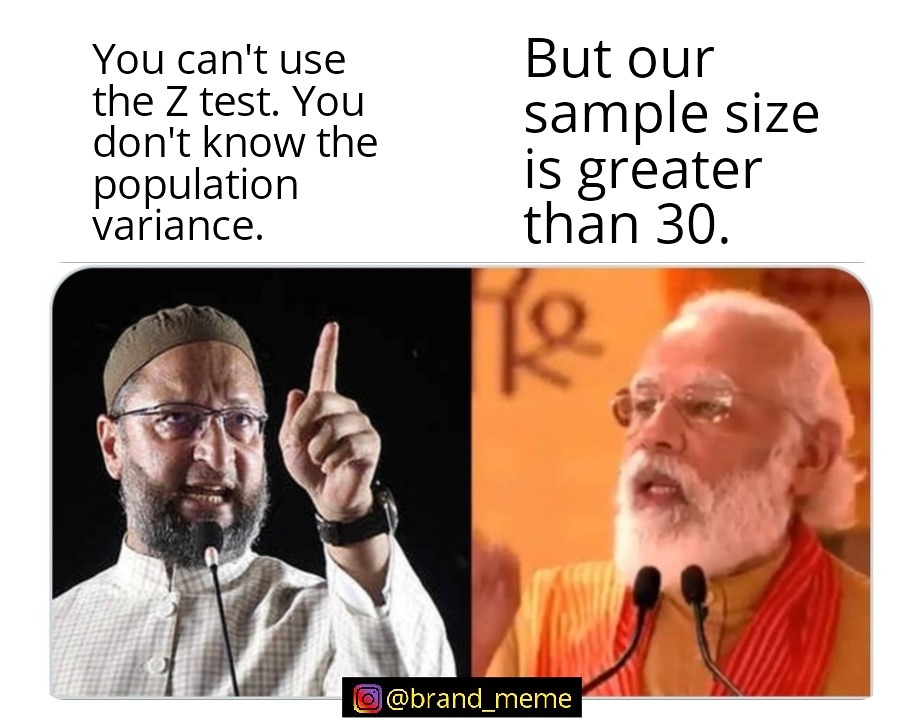 brand_meme's tweet image. Only 86% of Indians get this! 
#statistics #mba #ztest
#RamMandir #JaiShriRam