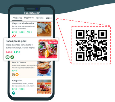 portalhoreca's tweet photo. La solución @quecarta_es digitaliza eficazmente cartas y menús de establecimientos hosteleros https://t.co/1I90G2VeCh #horeca #contactless #QR https://t.co/5zsug8D4mm