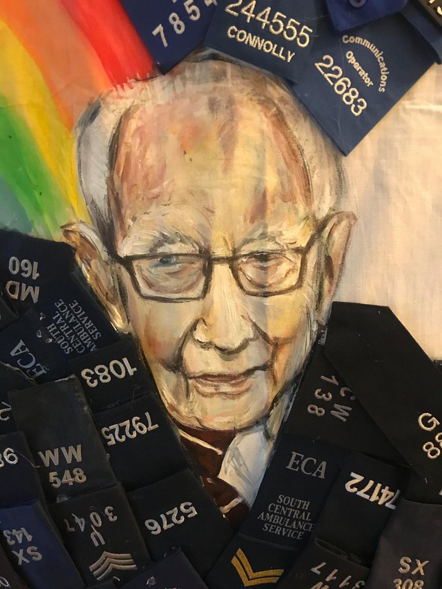 Great news!
A new home for two of the #justaddshoulders pieces!
Northampton General Hospital Trust have snapped up Capt Sir Tom and the 75th Anniversary VE Day murals to display at prominent places within the hospital.
Delivered yesterday and will be unveiled soon.....