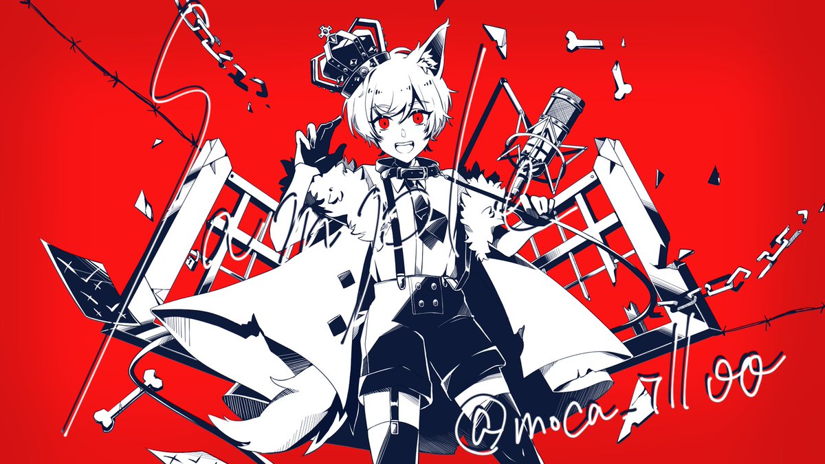 改めて ルマ もちを 様のサムネイラスト描かせていただきました かわいさとかっ もかこーひーのイラスト