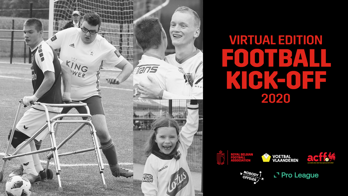 ProLeagueBE's tweet photo. Lancement de la saison de handifoot!

Pour tout savoir sur le concept, les inscriptions et les prix à gagner, rendez-vous sur le site de la Pro League.

▶️ https://t.co/heW0O0Ks00

#VirtualFKO2020 #footballkickoff https://t.co/GTS8zfRirq