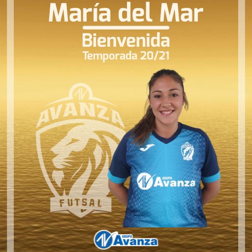 ✔️Avanza Futsal Féminas 

✍️ Oficial | Fichaje 2020/21

María del Mar, nueva jugadora del equipo senior @AvanzaFutsal
Bienvenida al club!

Trayectoria ⚽️

CD AT. Mengibar 
(Provincial)

#vamosleona🦁 
#nuevasmetas💙
#ilusión💯