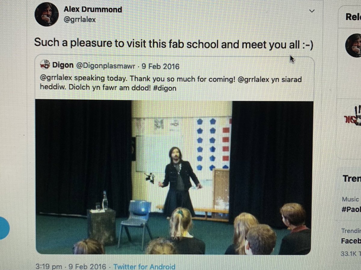 2./ Here’s Alex Drummond going into schools on behalf of Stonewall to lecture kids about how err ...”she” is a lesbian. Confused? You can bet the kids were. Pity any girl there who thinks she might be gay. 