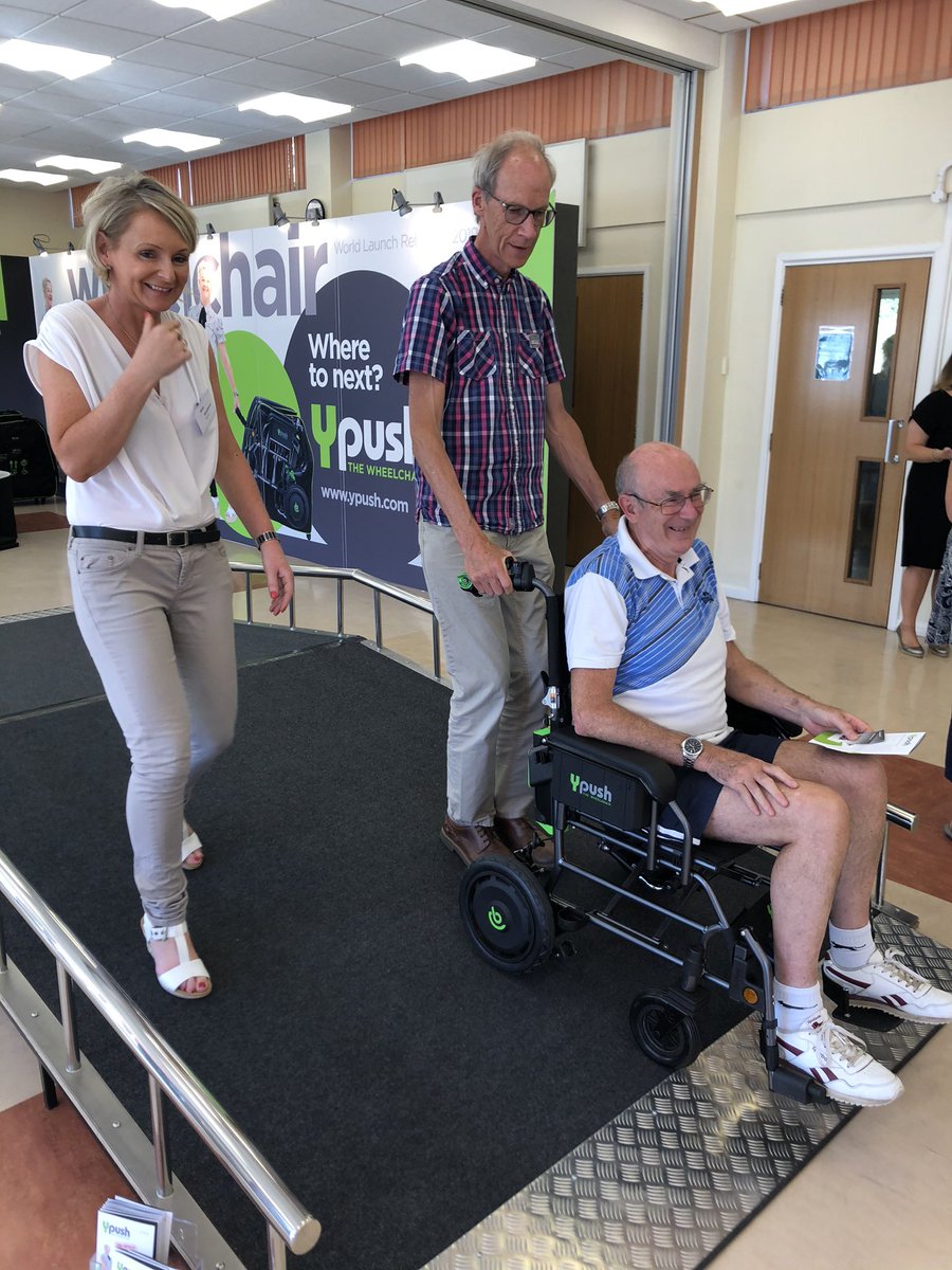 Ypush's tweet photo. Yesterday was an exciting day for us! @Ypush was launched at @stjohngsy. Thank you to everyone that came along, the positive feedback received was amazing. For more information about this revolutionary wheelchair visit https://t.co/3FXtdbG2G7 https://t.co/atURtgJd5w