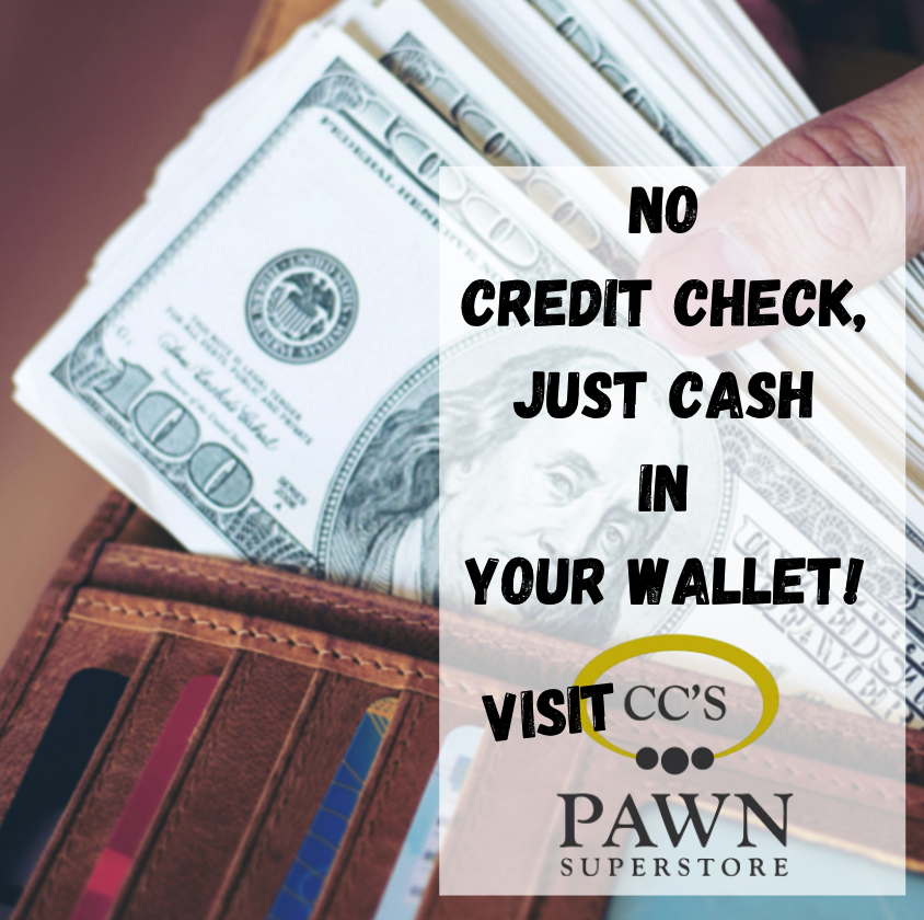 CCPawnStore's tweet image. PUT SOME CASH IN YOUR WALLET! 💸 
You can find us at 628 E Prien Lake Road in Lake Charles. Got questions about the value of your item? Bring it on in. For other questions, give us a call at (337) 477-5565.
#PawnShopsLakeCharlesLA #CashF orGold #JewelryLakeCharlesLA # CCsPawn ...