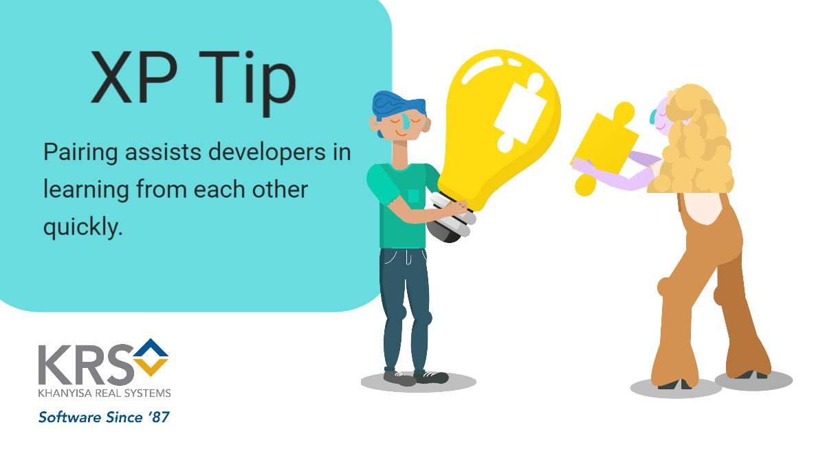 KRSSoftware's tweet photo. #KRSSoftware #ExtremeProgramming #Pairing #XP https://t.co/VX5yFmlgxc