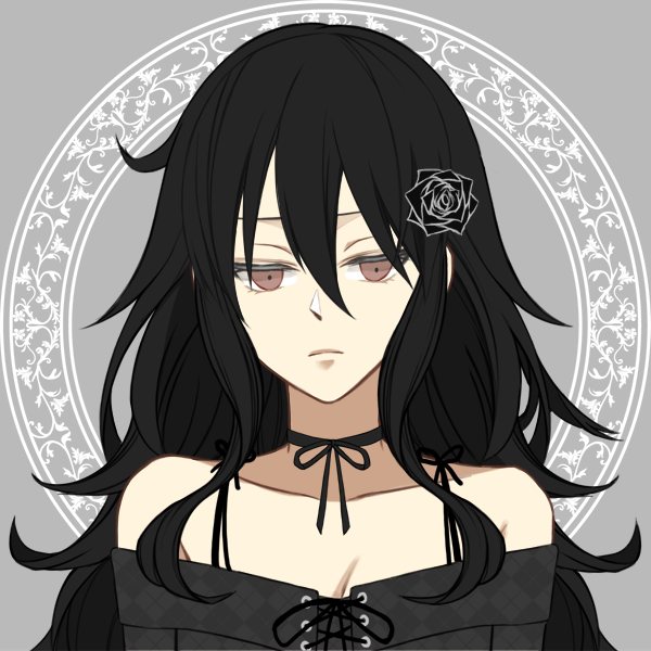 黒髪赤目のtwitterイラスト検索結果 古い順
