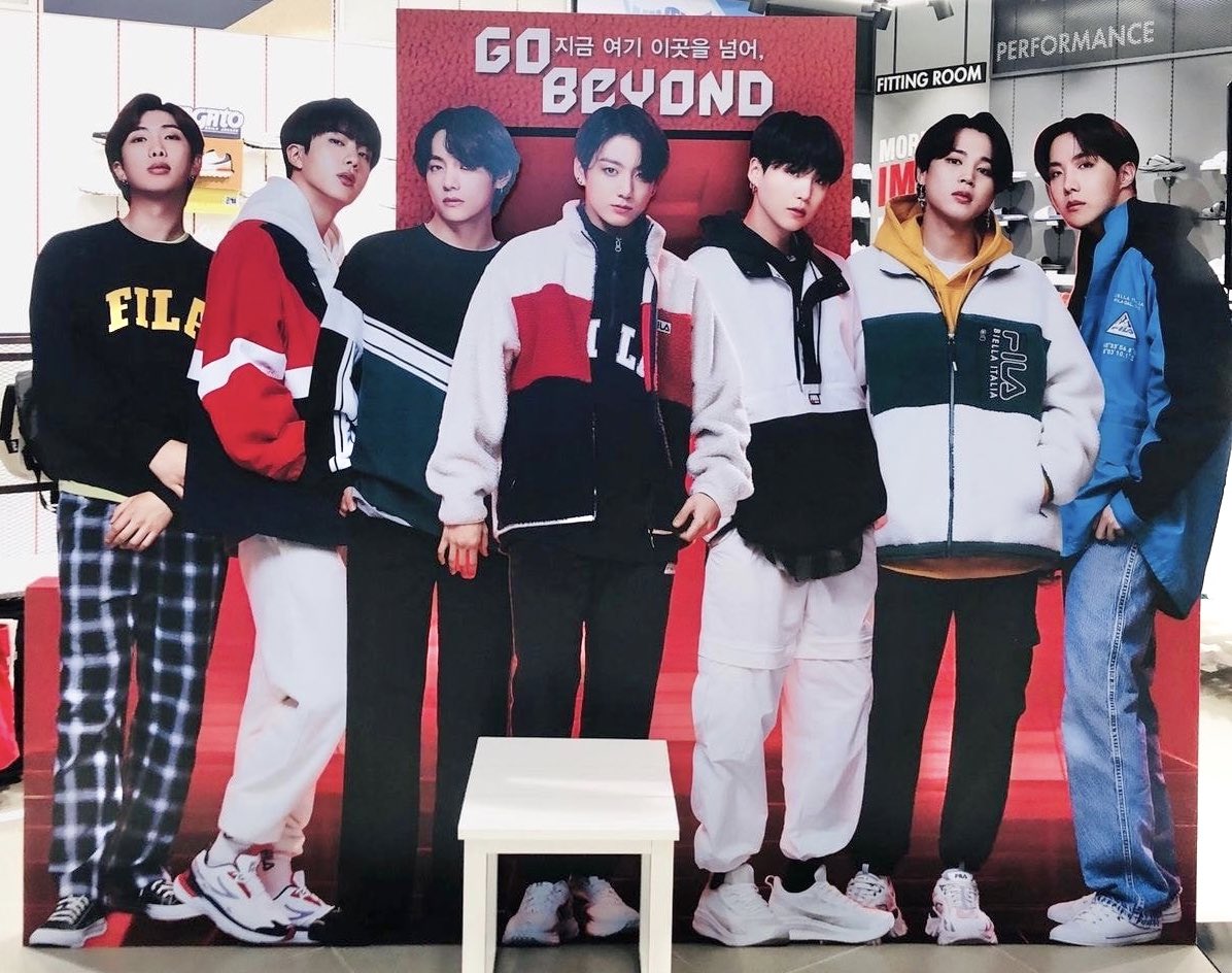 fila bts korea