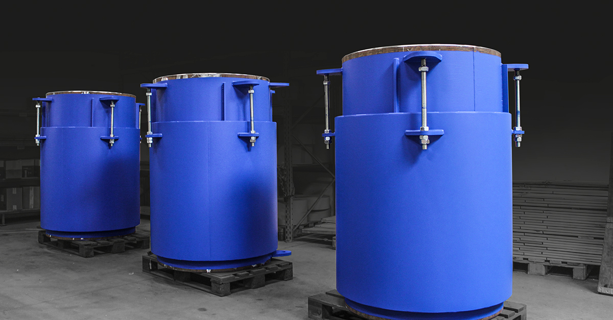 DN 1000 District Heating #Expansionjoints with sliding part, torsion protection and tie rods. These Expansion Joints will be installed in a chamber heating pipeline in Poland. 

More information about features and advantages here: belman.com/district-heati…