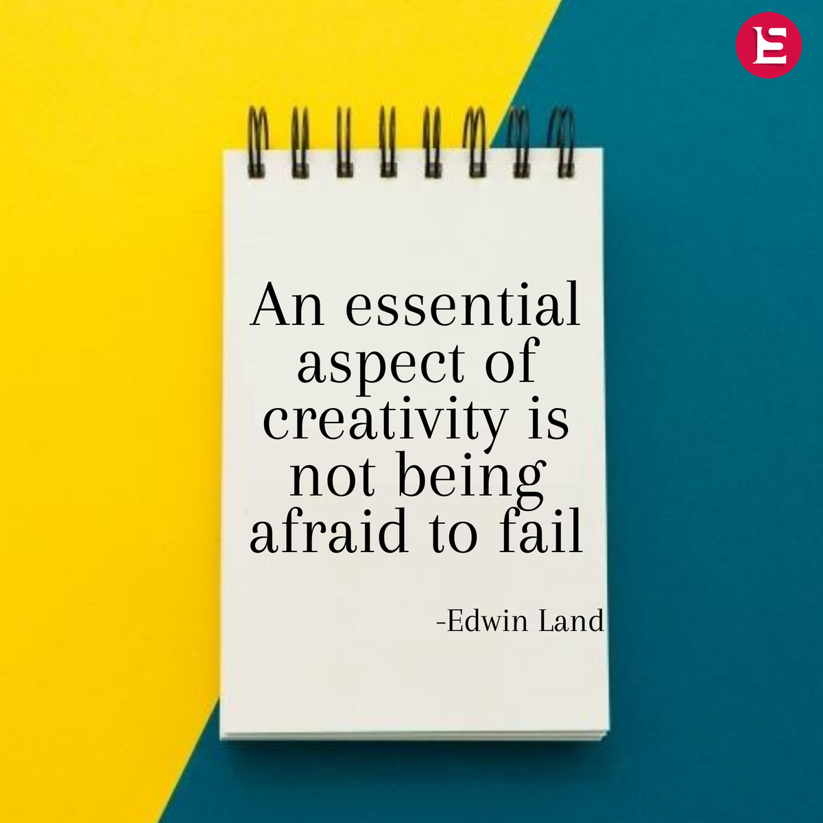elintech_system's tweet photo. "An essential aspect of creativity is not being afraid to fail." -Edwin Land
#ThursdayThinkTank #businessowners #entrepreneur #entrepreneurship #smallbusiness #marketing #connectpeople #elinsys #businessgrowth #businessconnections https://t.co/Sza5WS8e5M