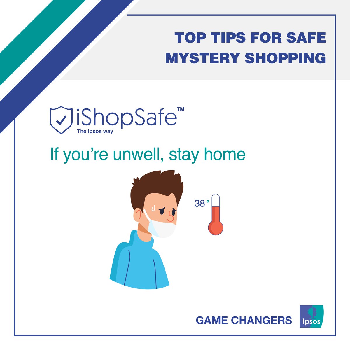 IpsosMENA's tweet photo. If you are feeling unwell in any way, or if you are a higher risk for more severe COVID-19 complications, please stay home. Our Mystery Shoppers’ safety is our priority 😊
#iShopSafe #iShopForIpsos #SafetyFirst #MysteryShopping https://t.co/6rQ9dFIyGf