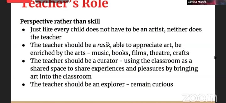 Trishna14926885's tweet photo. Attended interesting, wonderful and informative webinar on Art as a medium of Learning
#ArtAsAMeansofExpression
#developsCollaborativeSkills
#empathy #CriticalThinking #intellectualUnderstanding
@RitaSingh0210 @sonal_rwt @IprmGrp @ipsindirapuram @Shalini040876 @Anupam_Sharmaa https://t.co/HVLdox5uh2