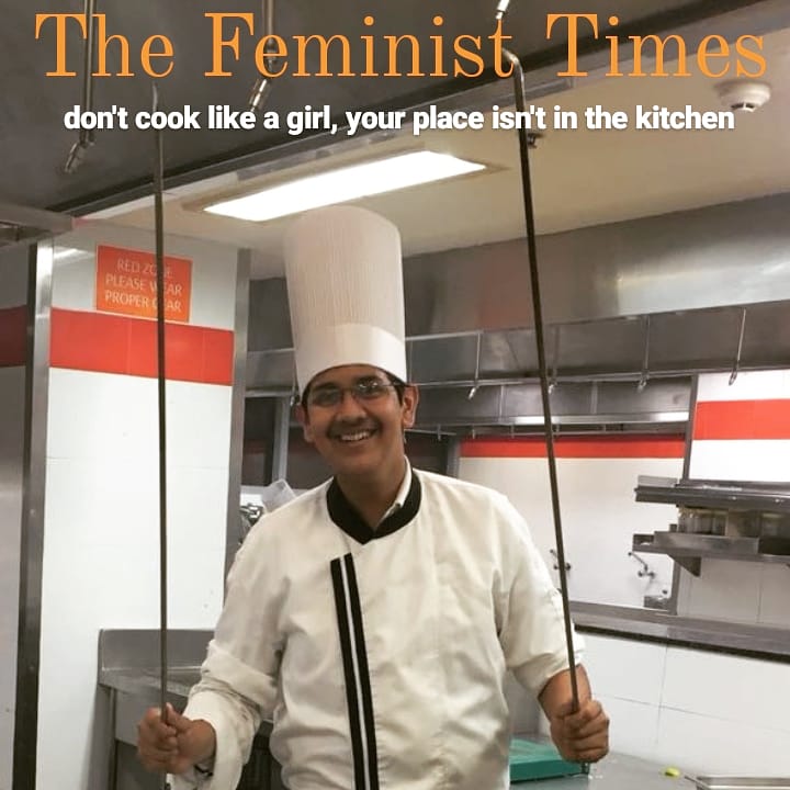 TimesFeminist's tweet photo. Why you cooking like a girl? When the instances of using the 'Like a Girl' anecdote are numerous it wouldn't be fair to just have one cover for the August Issue, right? #feminism #equalityforall #news https://t.co/KZ9eobJXsE