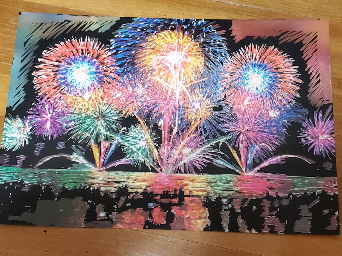 いさお つ スクラッチアート 夏らしく 今年はあんまり見れない 花火を T Co 7lyovy53qe Twitter いさお つ スクラッチアート 夏らしく 今年はあんまり見れない 花火を T Co 7lyovy53qe Twitter