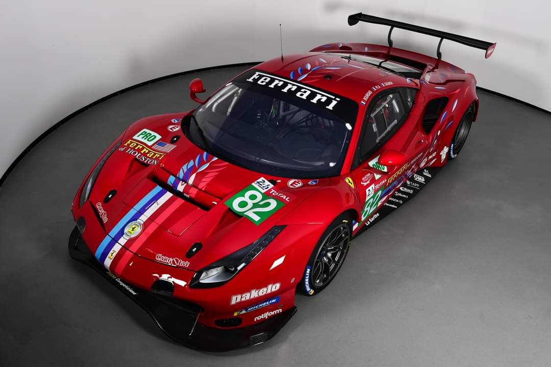 👉Check out the new livery of <a href="/risicomp/">Risi Competizione</a> 🇮🇹 for the 2020 #LeMans24! 

We love the french reference 🇫🇷

#LeMans #Risi #Motorsport #Racing