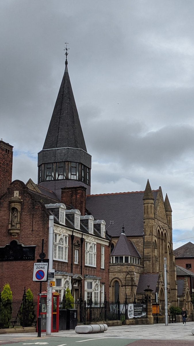 I then got distracted by this BIZZARE lantern spire thing on St James United Reformed Church and spent a long time staring at the absolute chaotic energy it emits. I wish it had been open so I could have experienced that utterly wild architectural choice from inside the building.