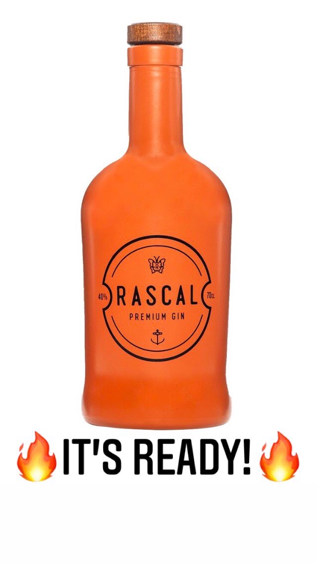 RascalGin's tweet photo. When you finally receive a phone call that isn’t PPI bullshit, and IS confirmation that your new gin is bottled and ready for collection! 😃👌🕺🏼🍸🧘‍♂️#enroute #rascalgin #newgin #betterlatethannever https://t.co/k9v36rzNLu