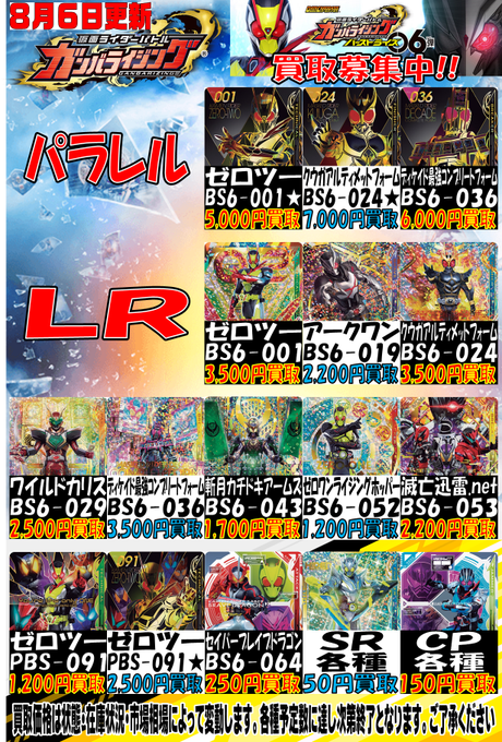 ドラゴンスター日本橋本店さん がハッシュタグ ガンバライジング をつけたツイート一覧 1 Whotwi グラフィカルtwitter分析 ドラゴンスター日本橋本店さん がハッシュタグ ガンバライジング をつけたツイート一覧 1 Whotwi グラフィカルtwitter分析