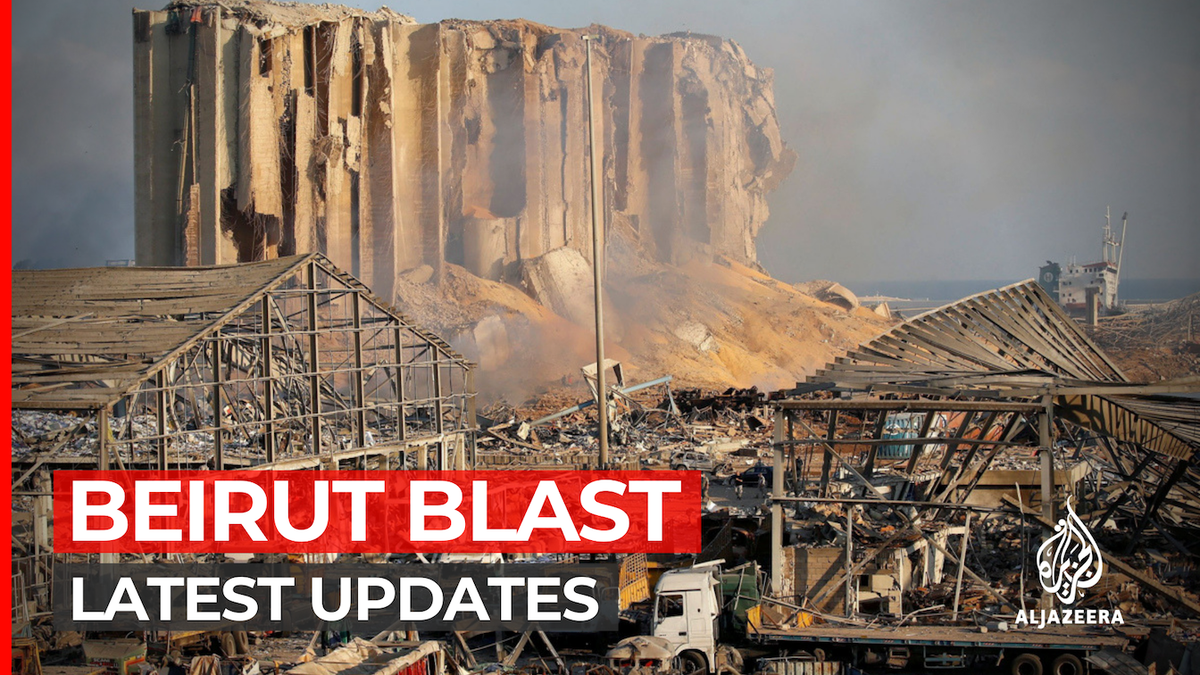 AJEnglish's tweet photo. #Beirut blast 👉 latest updates https://t.co/zFqlaS0Aaf

• Death toll rises to 137, at least 5,000 injured
• More than 300,000 lost their homes
• Beirut Gov says losses estimated $10bn to $15bn
• Investigators probe alleged negligence in storing explosive chemicals at port https://t.co/VW2t7WczVD