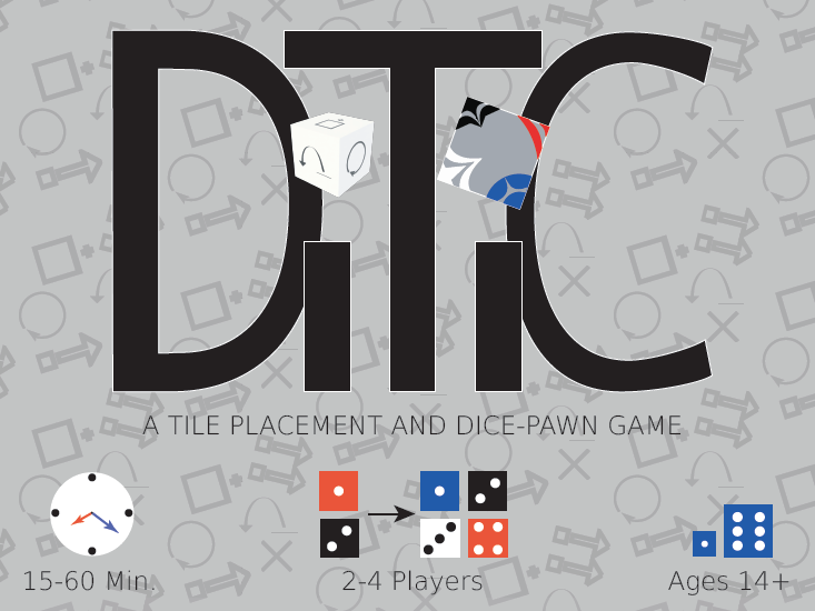 TabletopiaGames's tweet photo. In 15 minutes, we'll be going live on Twitch to play DiTiC - the tile-placing, dice-pawn-moving strategy game! Join @markh110 and creator Dan! https://t.co/JFWNw5n2p2 https://t.co/LEaf4orII9
