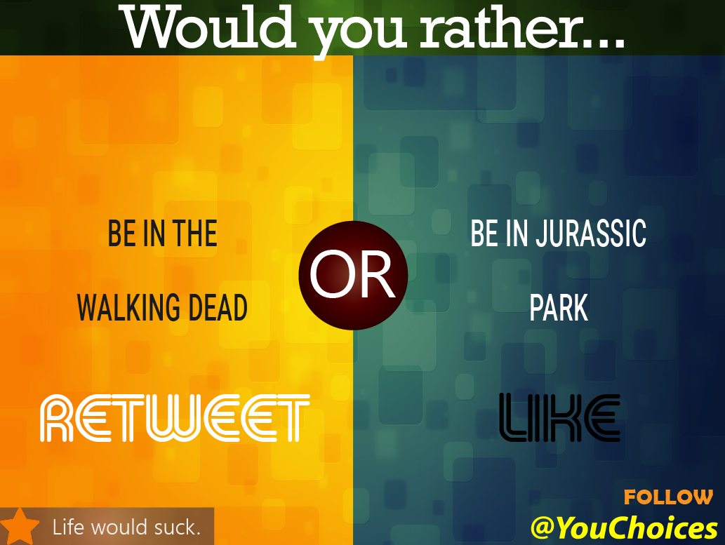 YouChoices's tweet photo. Where would you rather be in? https://t.co/uUgoUWxiXW