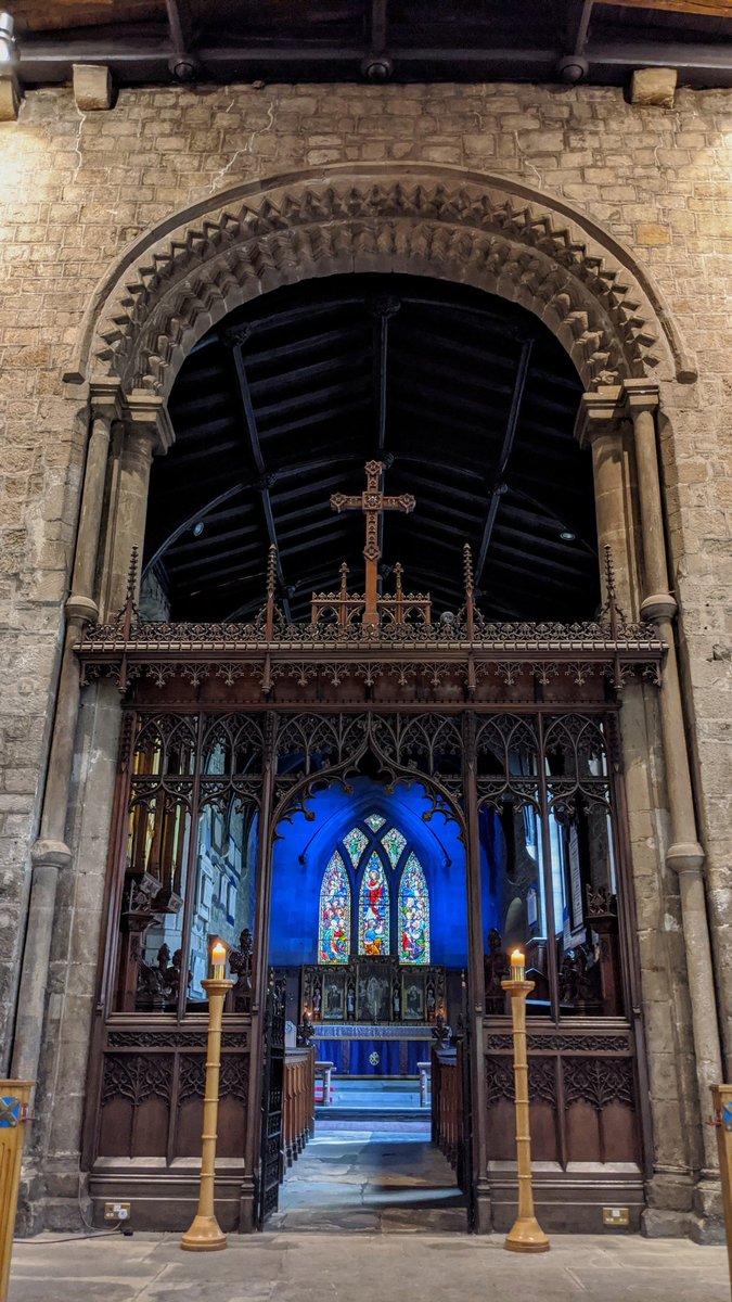 I then headed over to St Andrew's Church - nobody's exactly certain when she was first erected but based on architectural clues it's believed to be before 1150, making her the oldest church in Newcastle - though she's been hugely altered over the years.