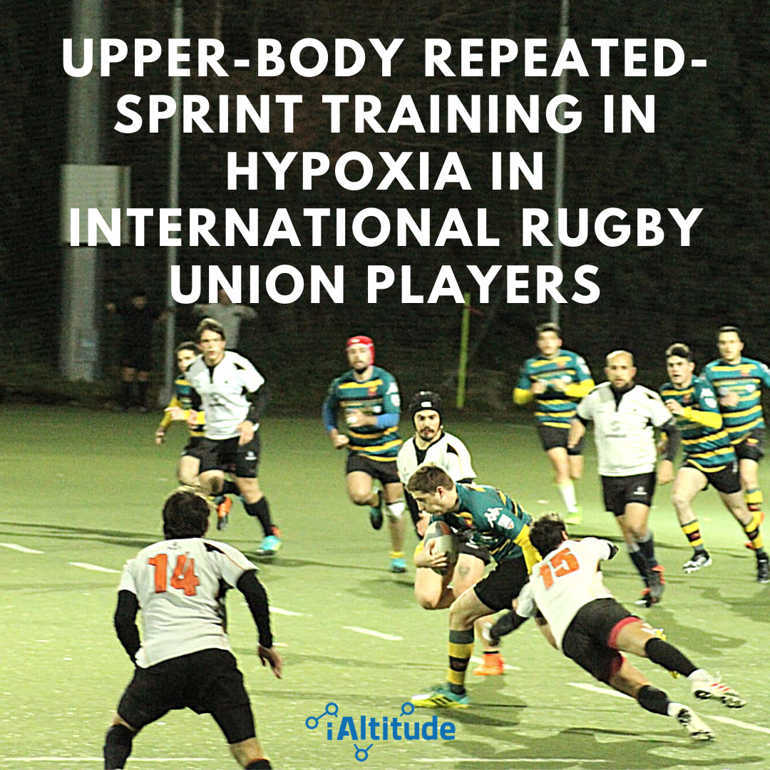ialtitude_'s tweet photo. El estudio de Millet et al.,(2019),investigó los efectos del entrenamiento de sprints repetidos en la parte superior del cuerpo en hipoxia,en jugadores de rugby.Los resultados mostraron que,solo cuatro sesiones,fueron beneficiosas para mejorar la producción de energía repetida. https://t.co/ThxdzjF2DO