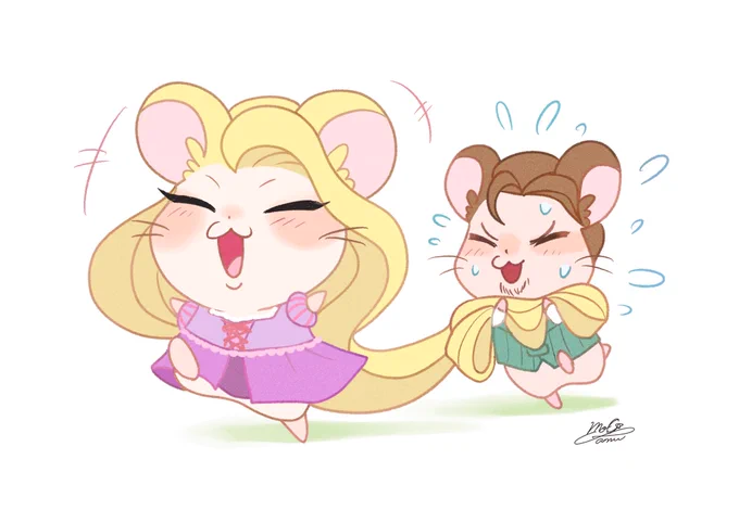 Dキャラでハム太郎パロ? 