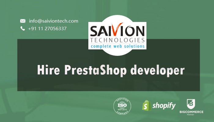 SaivionTech's tweet image. Hire our PrestaShop developers for an online store that looks great, performs fast, and provides a brilliant user experience. Call us today for a free quote. bit.ly/2PpOtdA
#HirePrestashopDeveloper