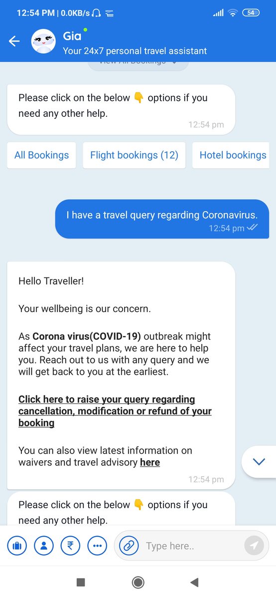 swapnil_kr's tweet photo. @MoCA_GoI @tourismgoi 
@goibibo pfa. " Click here to raise your query" but link is not activated. How did i contact to you @goibibo. I want to raise my compain regarding flight refund from march 2020 but due to your worst service, i couldn't contact to you. https://t.co/pKhbFrx6sn