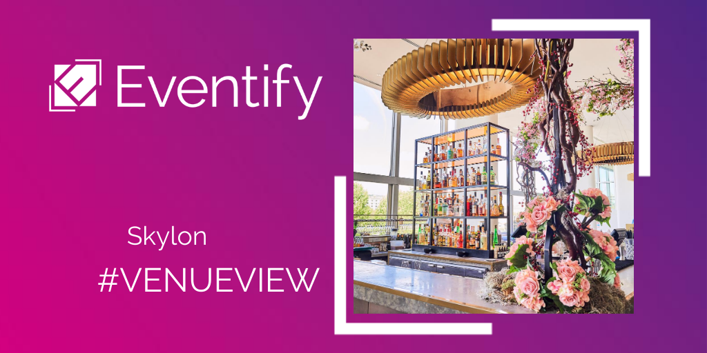 EventifyUK's tweet photo. This week's #VenueView is located within the iconic Royal Festival Hall, @SkylonSouthbank, offering a spectacular panorama of London’s skyline with floor to ceiling glass windows overlooking the River Thames (1/2) #riverview #riversideevents #southbank #londonviews https://t.co/5JBGde5UFp